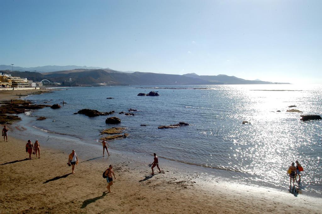Apartamentos Luz Playa Las Palmas de Gran Canaria Bagian luar foto