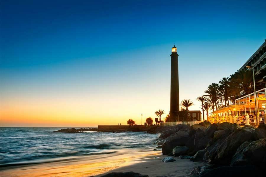 Apartamentos Luz Playa Las Palmas de Gran Canaria Bagian luar foto